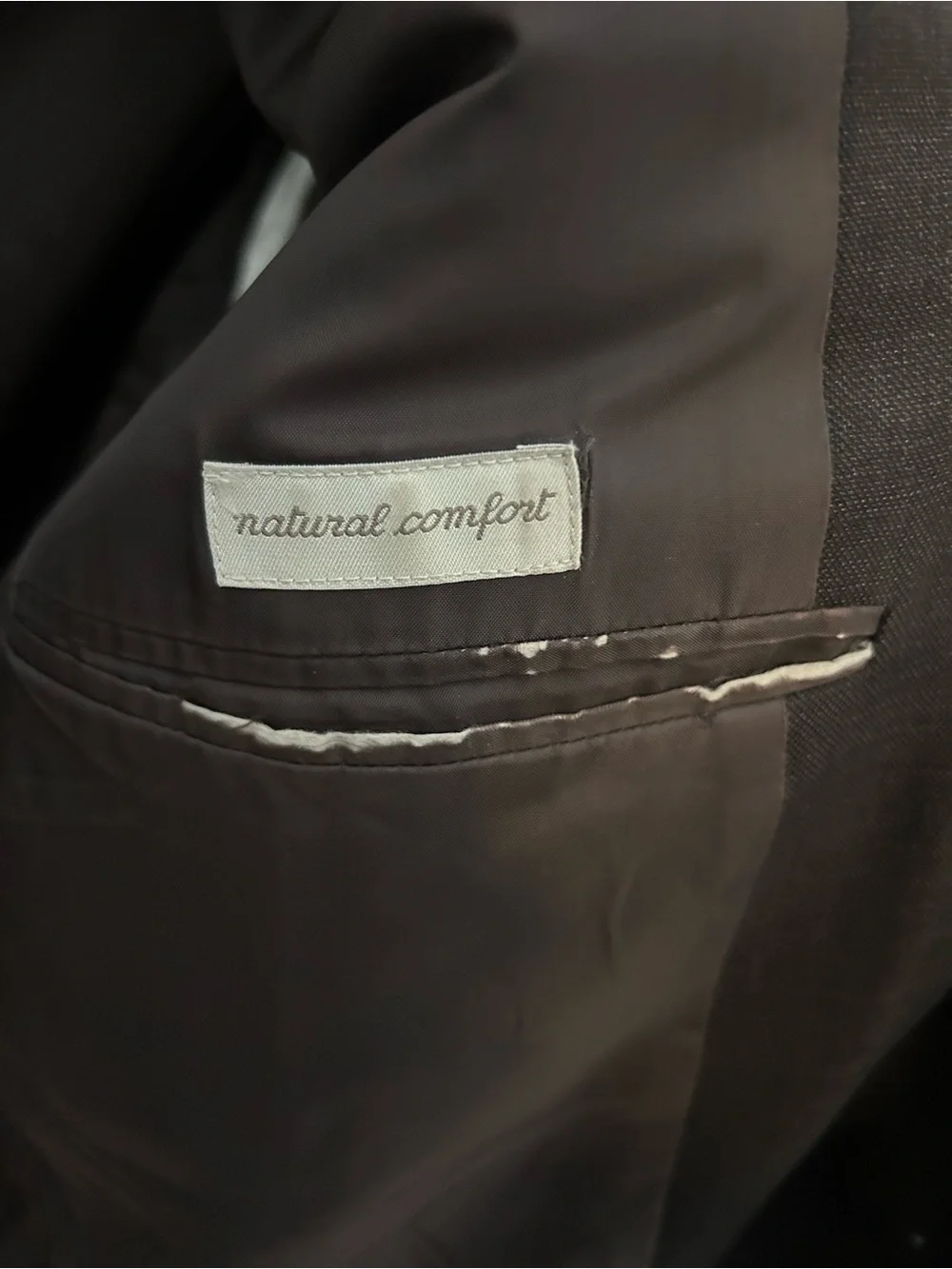 Ermenegildo Zegna Men's Dark Brown Three-Button Sport Coat 42R